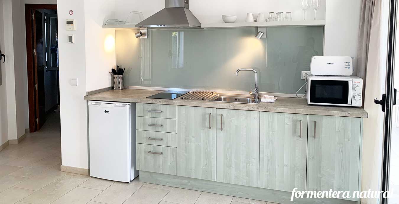 Apartamento con piscina Formentera en Es Pujols