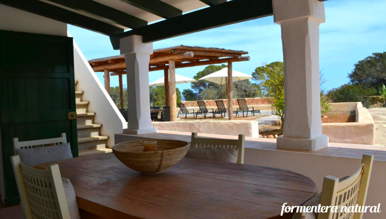 Casitas con piscina en Formentera Casitas con piscina en Formentera