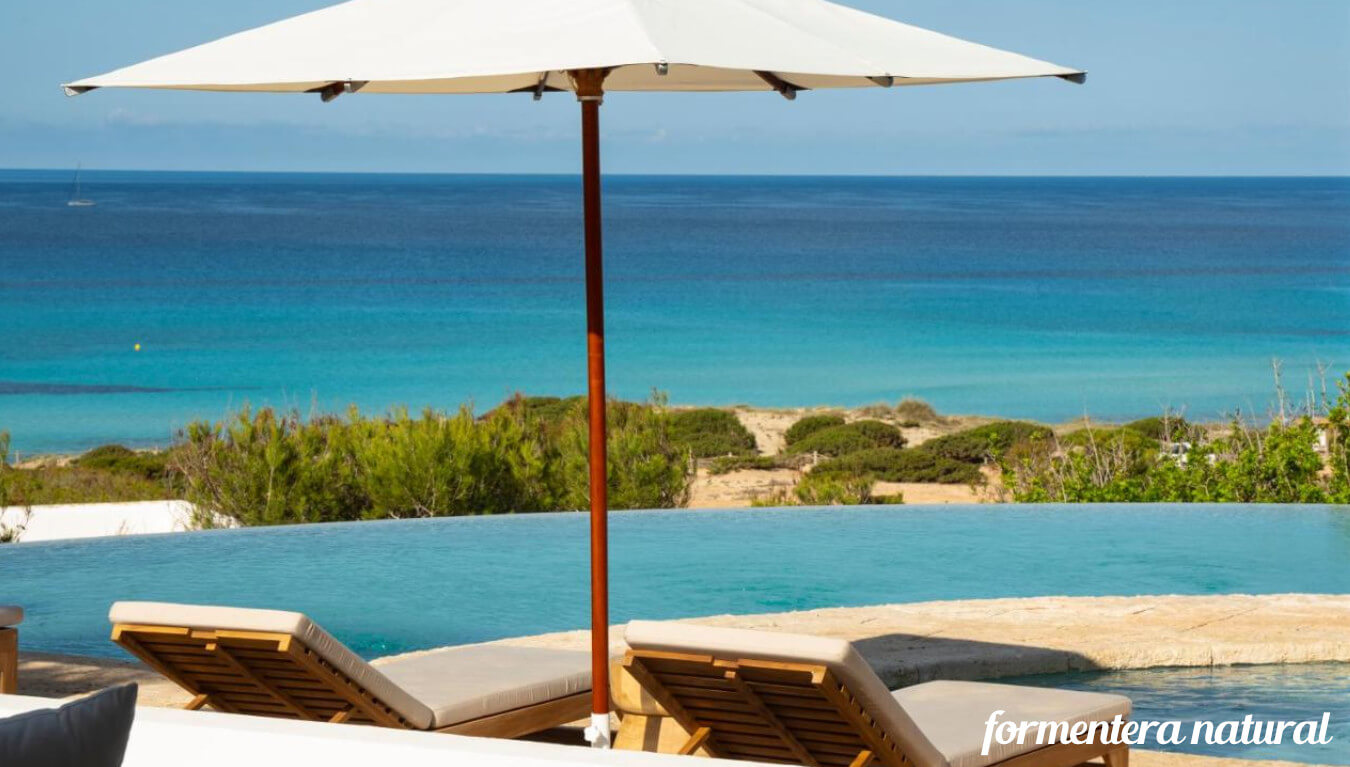 Alojamiento playa Migjorn Formentera