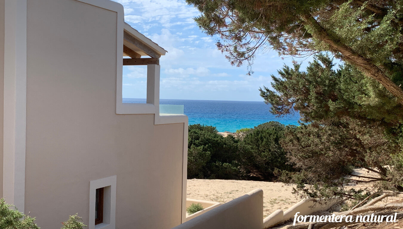 Alojamiento en playa Migjorn Formentera Alojamiento en playa Migjorn Formentera