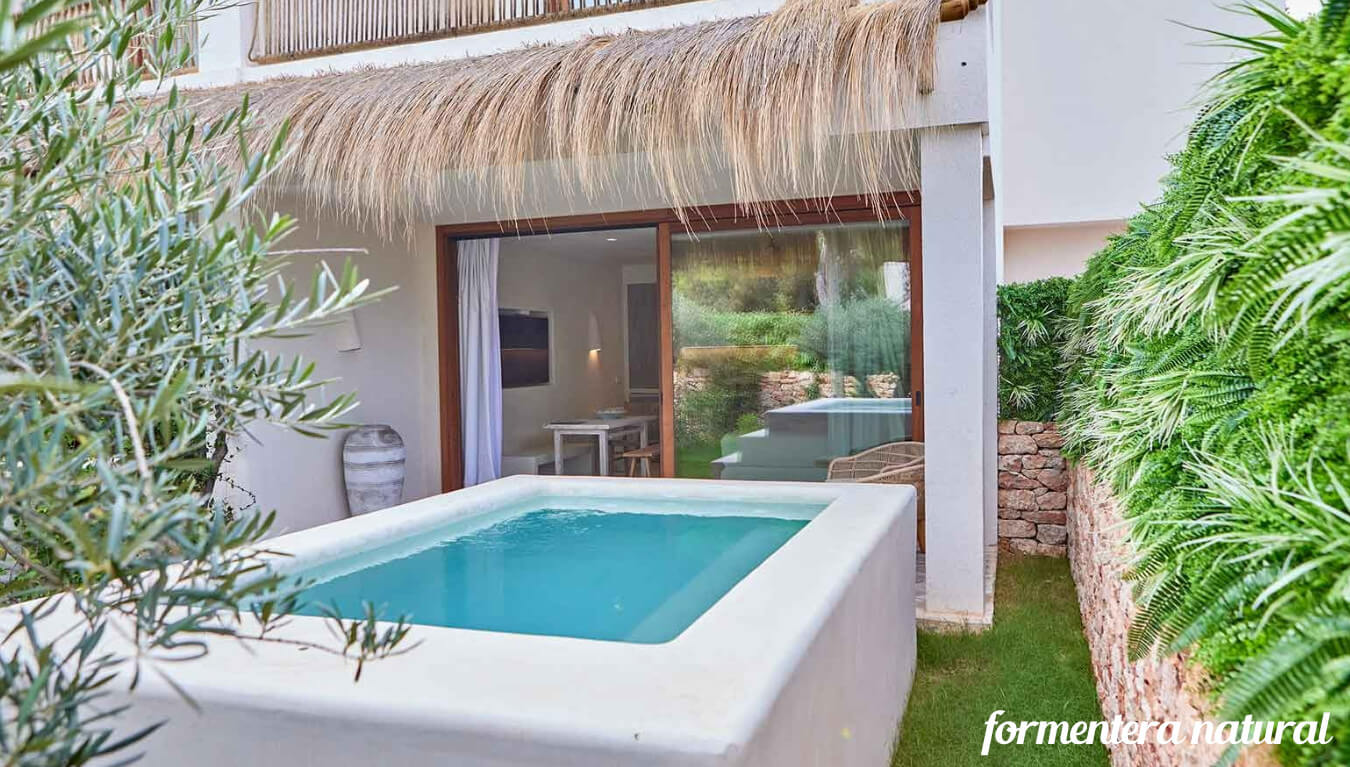 Suites de lujo en Es Pujols Formentera
