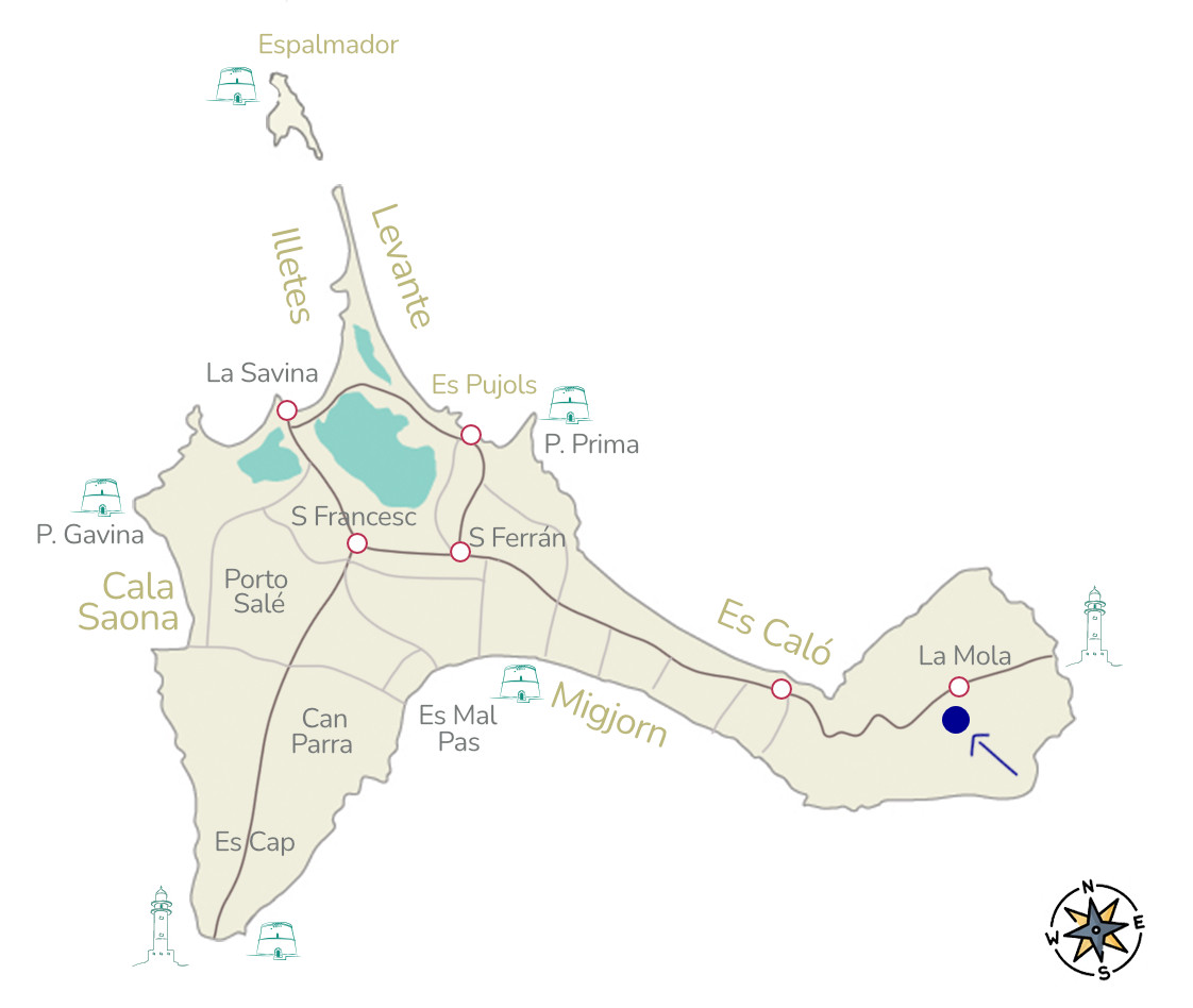 Mapa para alojamientos