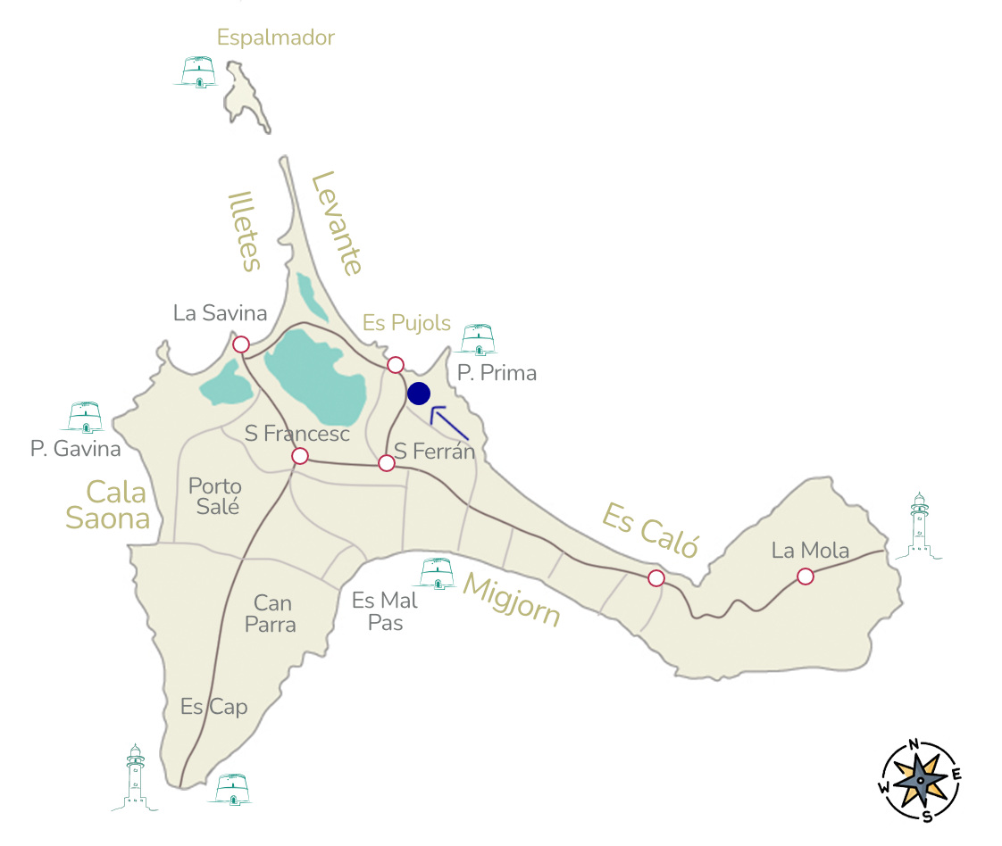 Mapa para alojamientos