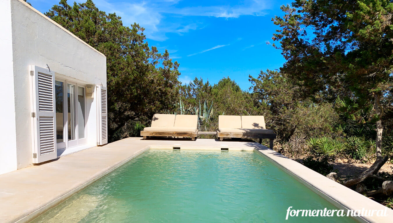Villa con piscina en Migjorn Formentera