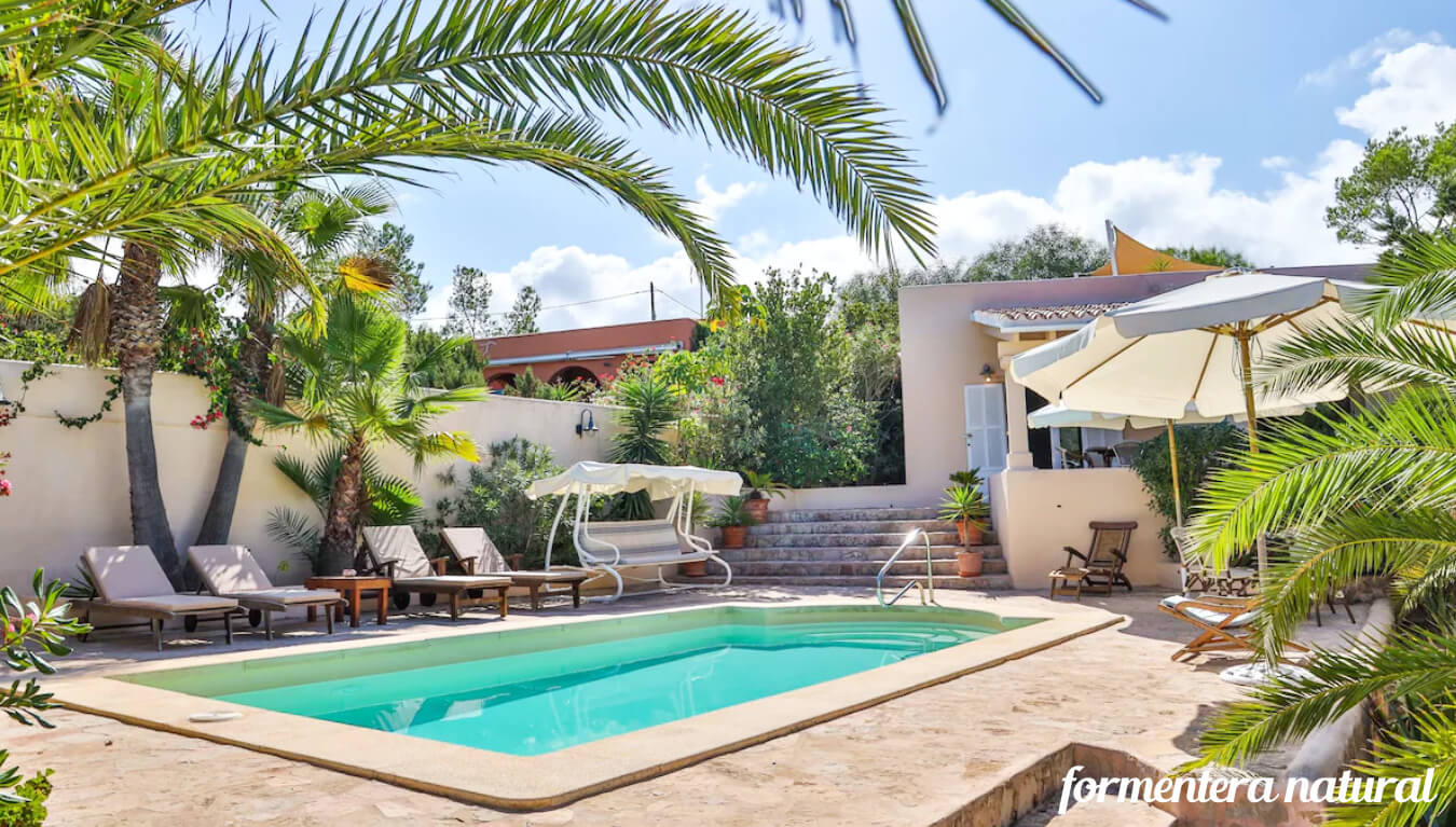 Villa con piscina en Es Pujols Formentera Villa con piscina en Es Pujols Formentera