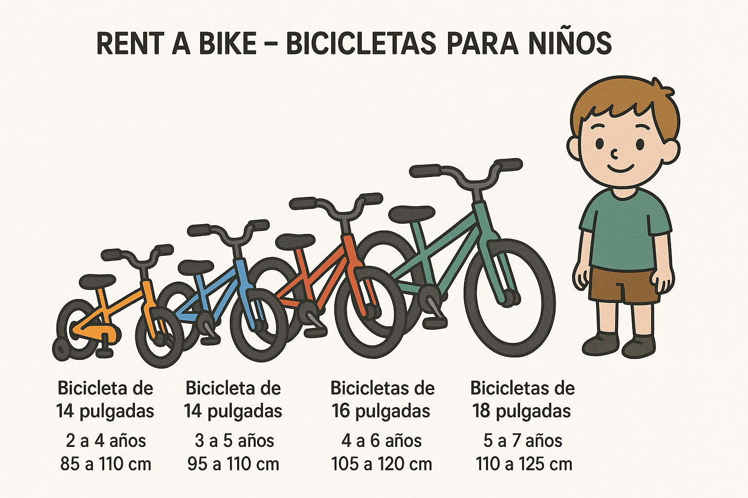 Bicicleta para niños Formentera 2 Bicicleta para niños Formentera 2