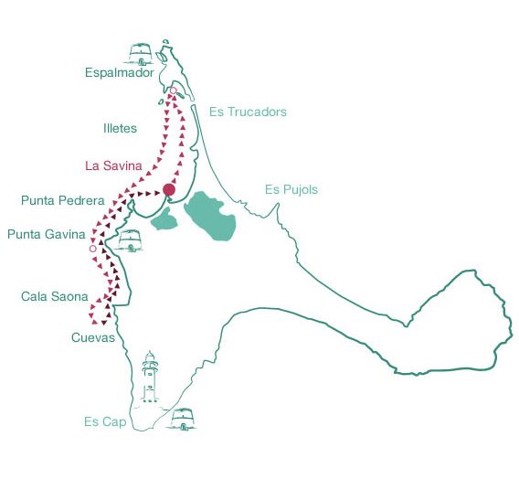 Rent a boat Formentera Rent a boat Formentera Mapa