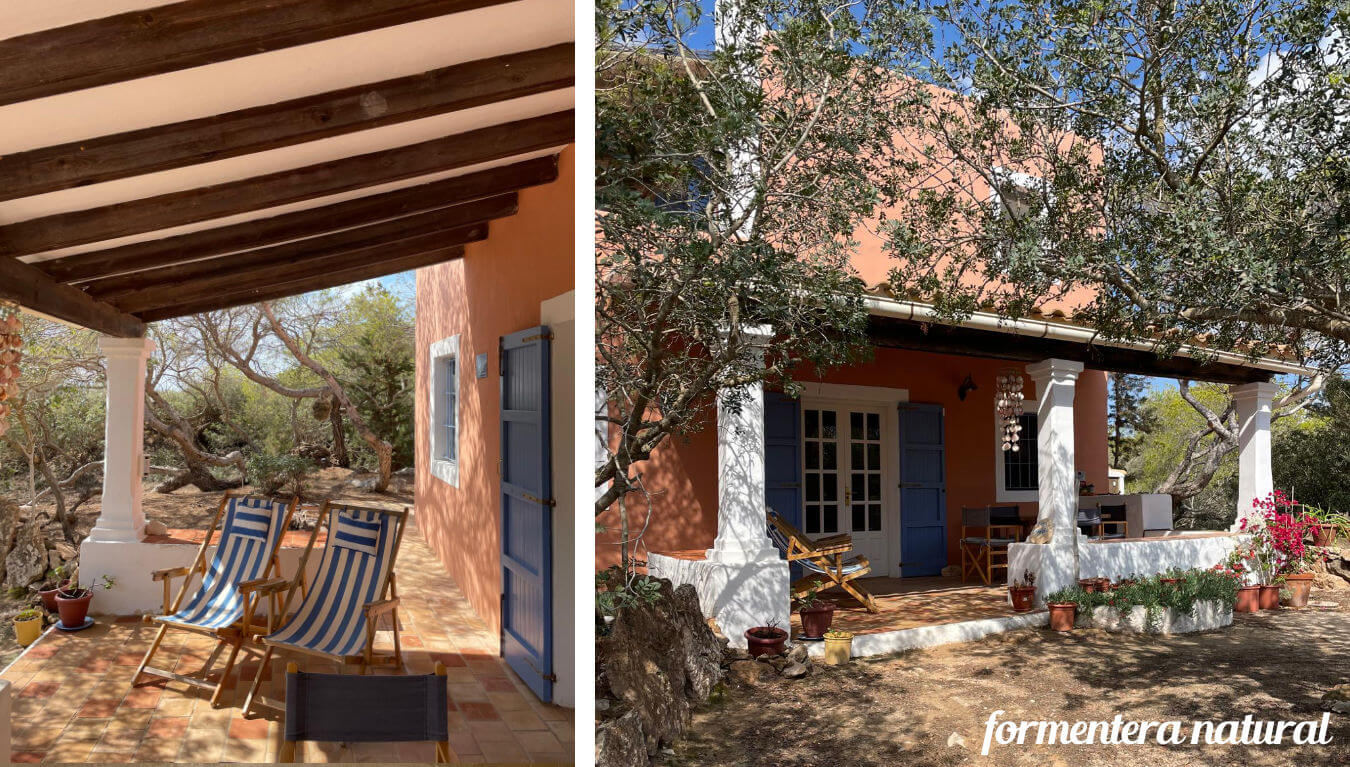Casita en playa Migjorn Formentera
