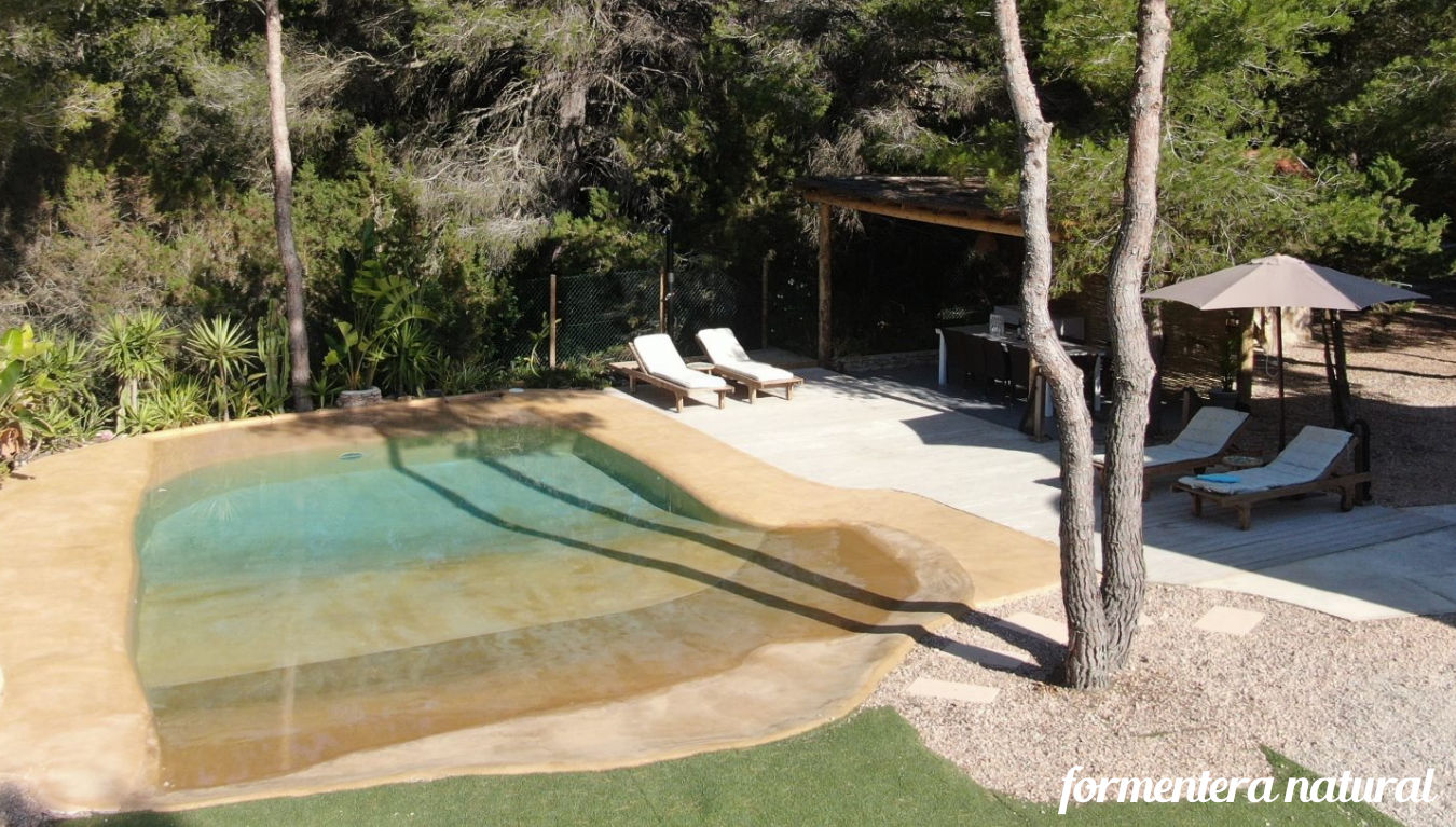 Casa con piscina, tenis y gimnasio Formentera Casa con piscina, tenis y gimnasio Formentera