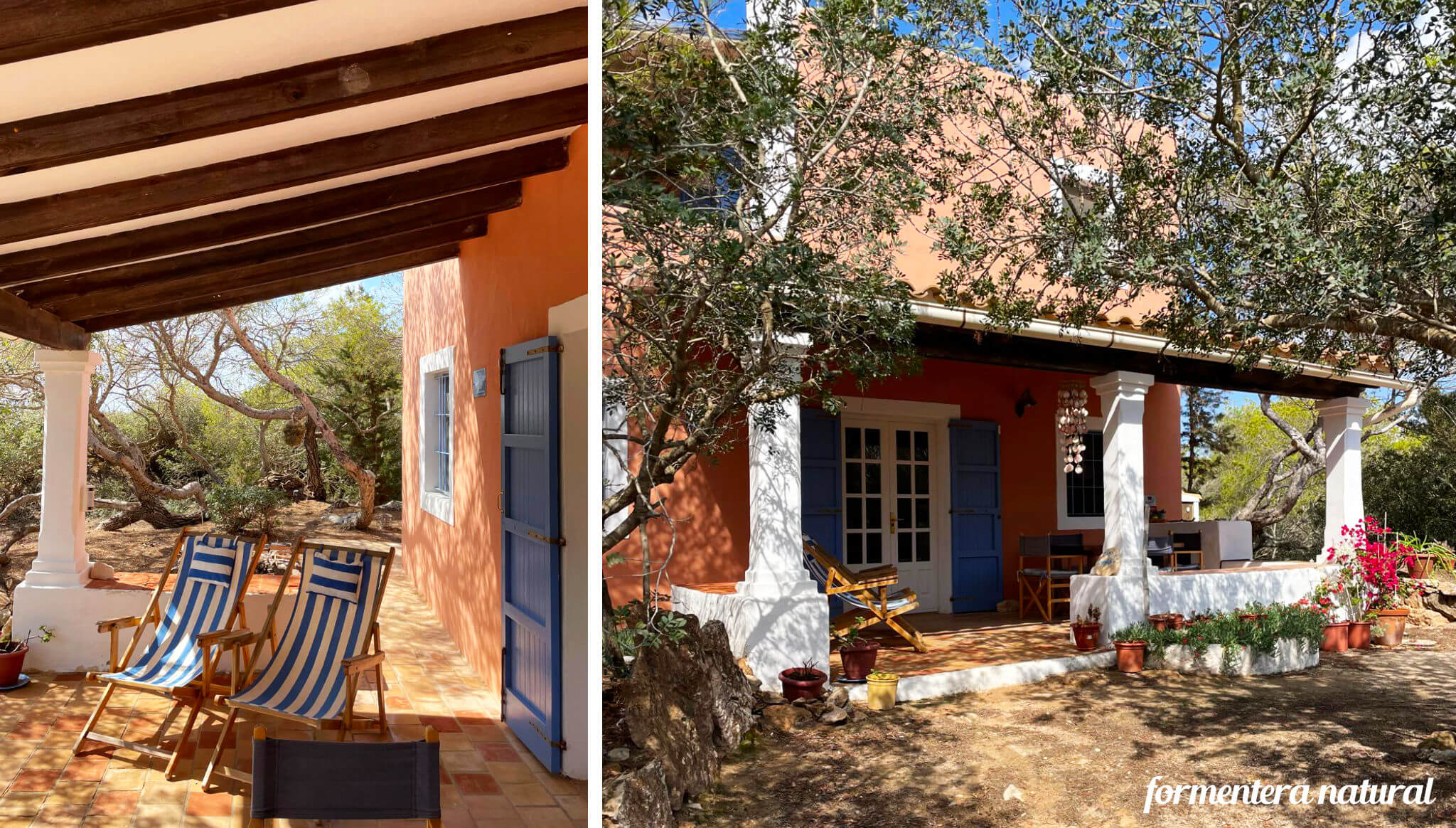 Casita en playa Migjorn Formentera