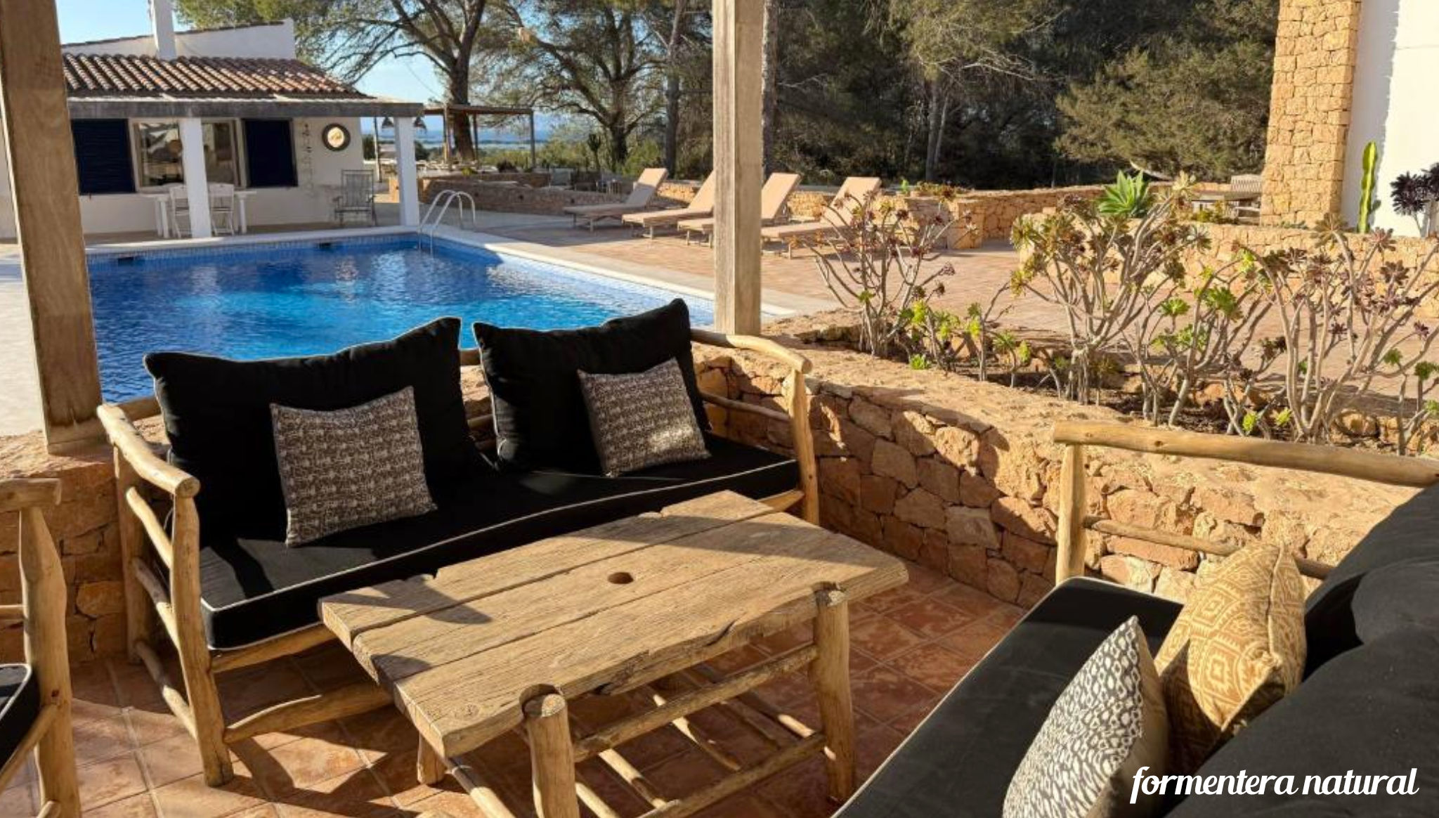 House rental for groups of couples in Formentera
